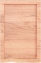 vidaXL - Wandschap - 40x60x(2-4) - cm - behandeld - massief - eikenhout - lichtbruin