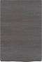 vidaXL - Wandschap - 40x60x(2-6)cm - behandeld - massief - eikenhout - donkerbruin