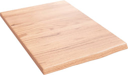 vidaXL - Wandschap - 40x60x2 - cm - behandeld - massief - eikenhout - lichtbruin