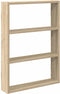 vidaXL - Wandschap - 43x9x60 - cm - bewerkt - hout - sonoma - eikenkleurig