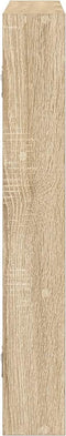 vidaXL - Wandschap - 43x9x60 - cm - bewerkt - hout - sonoma - eikenkleurig