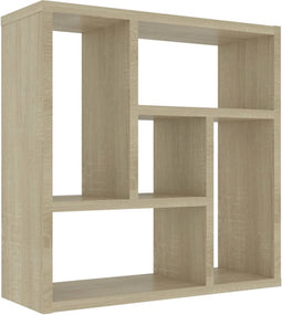 vidaXL - Wandschap - 45,1x16x45,1 - cm - spaanplaat - sonoma - eikenkleurig