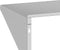 vidaXL - Wandschap - 50x30x31 - cm - roestvrijstaal - zilverkleurig