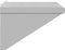 vidaXL - Wandschap - 50x45x31 - cm - roestvrijstaal - zilverkleurig