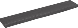 vidaXL - Wandschap - 60x10x2 - cm - behandeld - massief - eikenhout - donkerbruin
