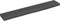 vidaXL - Wandschap - 60x10x2 - cm - behandeld - massief - eikenhout - donkerbruin
