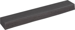 vidaXL - Wandschap - 60x10x6 - cm - behandeld - massief - eikenhout - donkerbruin