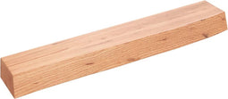 vidaXL - Wandschap - 60x10x6 - cm - behandeld - massief - eikenhout - lichtbruin