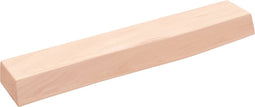 vidaXL - Wandschap - 60x10x6 - cm - onbehandeld - massief - eikenhout