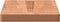 vidaXL - Wandschap - 60x20x2,5 - cm - massief - beukenhout