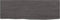 vidaXL - Wandschap - 60x20x2 - cm - behandeld - massief - eikenhout - donkerbruin