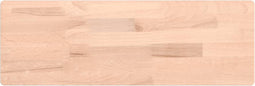 vidaXL - Wandschap - 60x20x4 - cm - massief - beukenhout