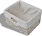 vidaXL - Wandschap - 60x23,5x33 - cm - paulowniahout - wit