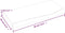 vidaXL - Wandschap - 60x30x(2-4)cm - behandeld - massief - eikenhout - donkerbruin