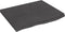 vidaXL - Wandschap - 60x50x(2-4)cm - behandeld - massief - eikenhout - donkerbruin