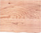 vidaXL - Wandschap - 60x50x(2-6) - cm - behandeld - massief - eikenhout - lichtbruin