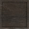 vidaXL - Wandschap - 60x60x(2-4)cm - behandeld - massief - eikenhout - donkerbruin