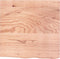 vidaXL - Wandschap - 60x60x(2-4) - cm - behandeld - massief - eikenhout - lichtbruin