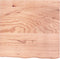 vidaXL - Wandschap - 60x60x(2-6) - cm - behandeld - massief - eikenhout - lichtbruin