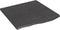 vidaXL - Wandschap - 60x60x2 - cm - behandeld - massief - eikenhout - donkerbruin