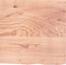 vidaXL - Wandschap - 60x60x2 - cm - behandeld - massief - eikenhout - lichtbruin