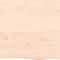 vidaXL - Wandschap - 60x60x2 - cm - onbehandeld - massief - eikenhout