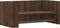 vidaXL - Wandschap - 70,5x35x30,5 - cm - bewerkt - hout - bruin - eikenkleurig