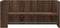 vidaXL - Wandschap - 70,5x35x30,5 - cm - bewerkt - hout - bruin - eikenkleurig