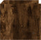 vidaXL - Wandschap - 70,5x35x30,5 - cm - bewerkt - hout - gerookt - eikenkleurig