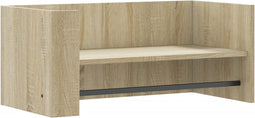 vidaXL - Wandschap - 70,5x35x30,5 - cm - bewerkt - hout - sonoma - eikenkleurig