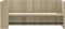 vidaXL - Wandschap - 70,5x35x30,5 - cm - bewerkt - hout - sonoma - eikenkleurig
