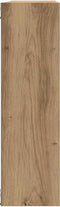 vidaXL - Wandschap - 75x16x55 - cm - bewerkt - hout - artisanaal - eikenkleur