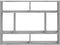 vidaXL - Wandschap - 75x16x55 - cm - bewerkt - hout - grijs - sonoma - eikenkleurig