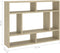 vidaXL - Wandschap - 75x16x55 - cm - bewerkt - hout - sonoma - eikenkleurig