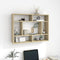 vidaXL - Wandschap - 75x16x55 - cm - bewerkt - hout - sonoma - eikenkleurig