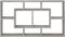 vidaXL - Wandschap - 8 - vakken - betongrijs