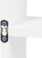 vidaXL - Wandschap - 8 - vakken - hoogglans - wit
