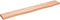 vidaXL - Wandschap - 80x10x2 - cm - behandeld - massief - eikenhout - lichtbruin