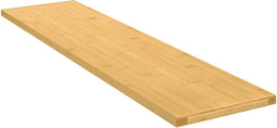 vidaXL - Wandschap - 80x20x1,5 - cm - bamboe