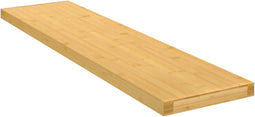 vidaXL - Wandschap - 80x20x2,5 - cm - bamboe