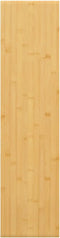 vidaXL - Wandschap - 80x20x2,5 - cm - bamboe
