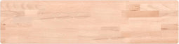 vidaXL - Wandschap - 80x20x2,5 - cm - massief - beukenhout