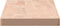 vidaXL - Wandschap - 80x20x2,5 - cm - massief - beukenhout