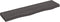 vidaXL - Wandschap - 80x20x4 - cm - behandeld - massief - eikenhout - donkerbruin