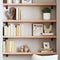 vidaXL - Wandschap - 80x20x4 - cm - onbehandeld - massief - eikenhout