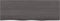 vidaXL - Wandschap - 80x30x(2-4)cm - behandeld - massief - eikenhout - donkerbruin