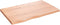 vidaXL - Wandschap - 80x50x(2-4) - cm - behandeld - massief - eikenhout - lichtbruin