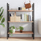 vidaXL - Wandschap - 80x50x2 - cm - behandeld - massief - eikenhout - lichtbruin