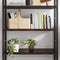 vidaXL - Wandschap - 80x60x(2-4)cm - behandeld - massief - eikenhout - donkerbruin