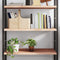 vidaXL - Wandschap - 80x60x(2-4) - cm - onbehandeld - massief - eikenhout